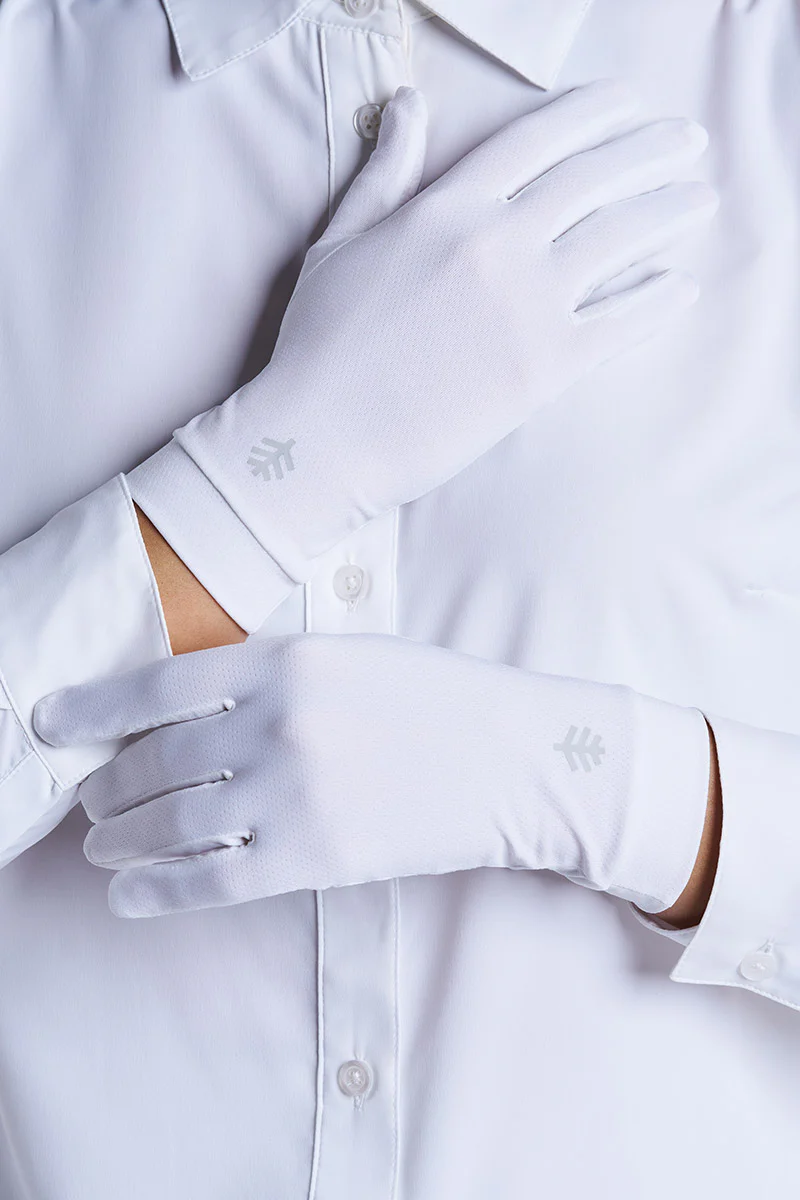 Unisex Sawyer Driving Gloves | White - Image 5
