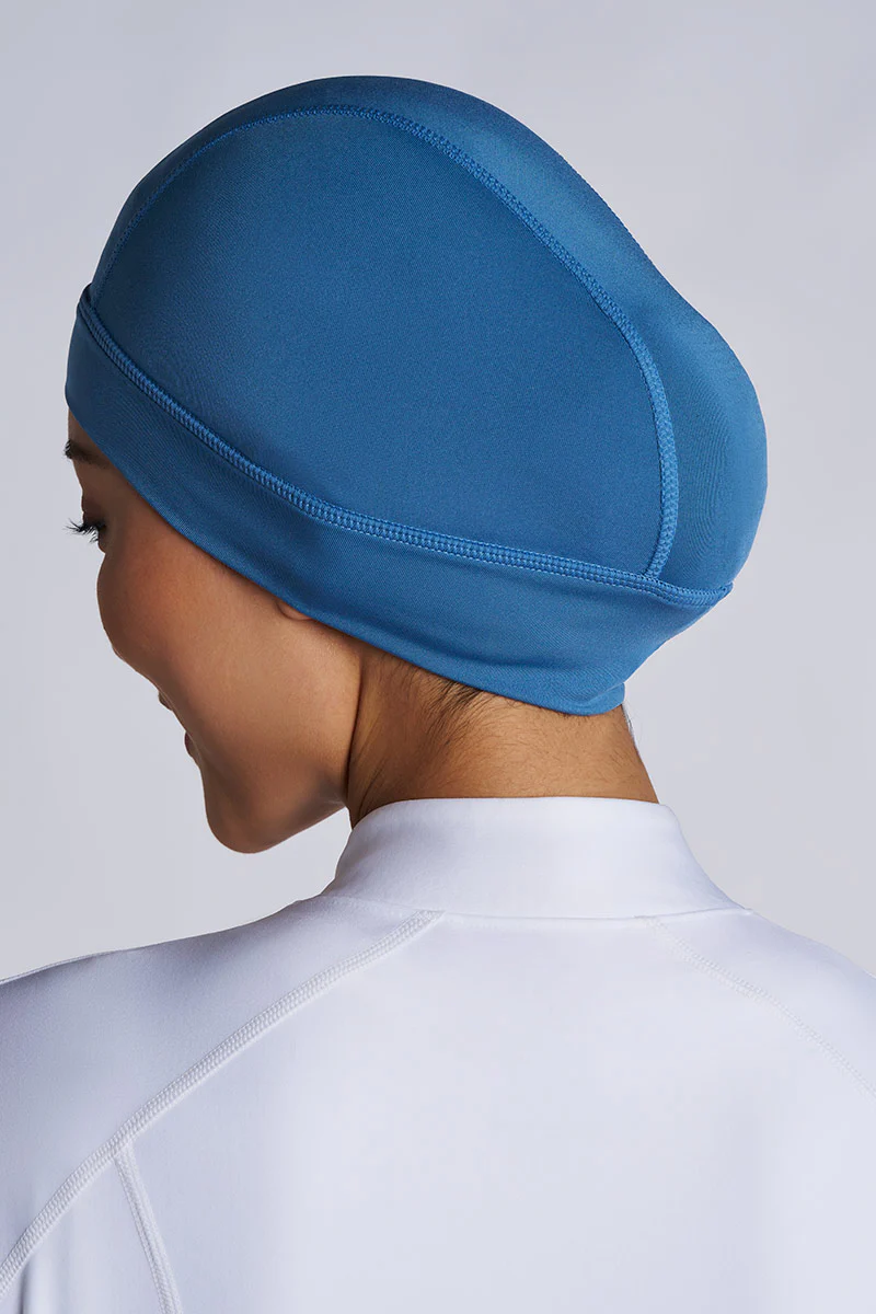 Unisex Aqua Sun Skully Cap | Blue Dusk - Image 4