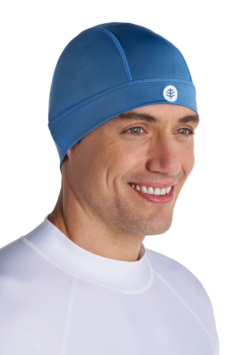 Unisex Aqua Sun Skully Cap | Blue Dusk - Image 5