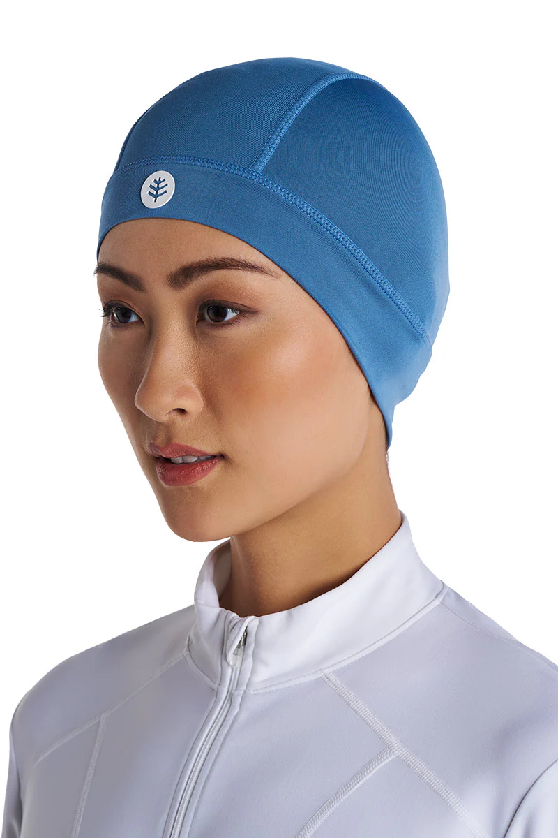 Unisex Aqua Sun Skully Cap | Blue Dusk - Image 7