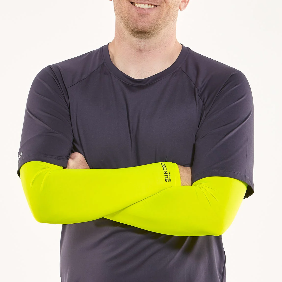Unisex Switchback Sun Sleeves | Safety Yellow - Image 3