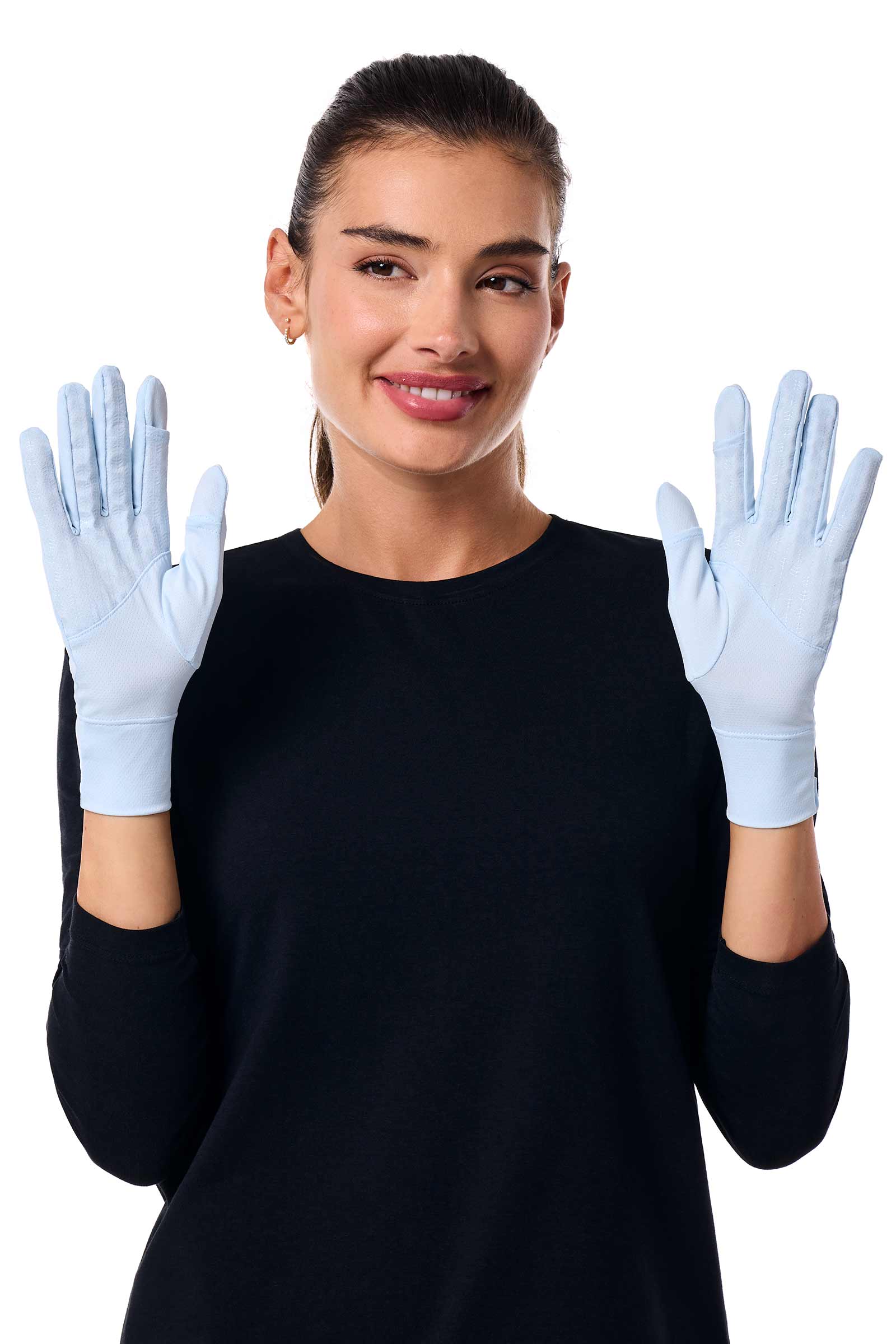 Unisex Fuji Convertible Fingertip Sun Gloves | Skyride - Image 4