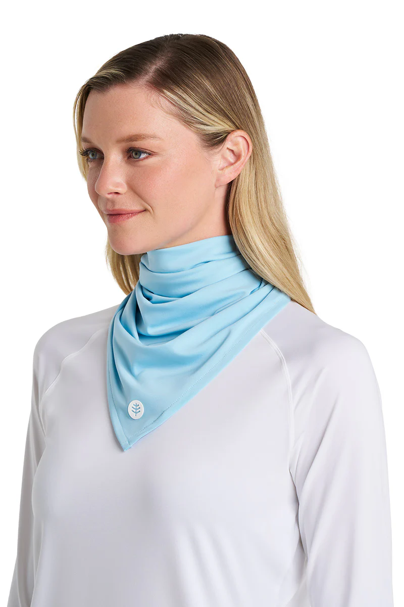 Unisex Virasana Performance Bandana | Arctic Blue - Image 19