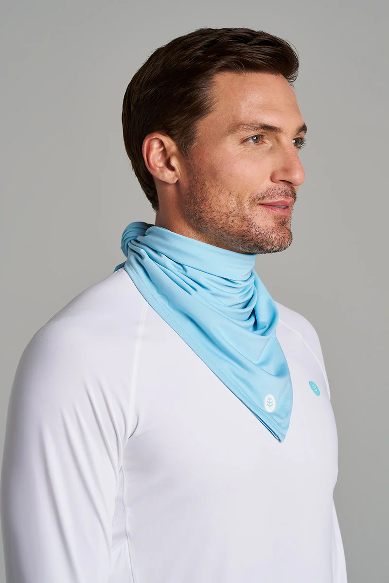 Unisex Virasana Performance Bandana | Arctic Blue - Image 2