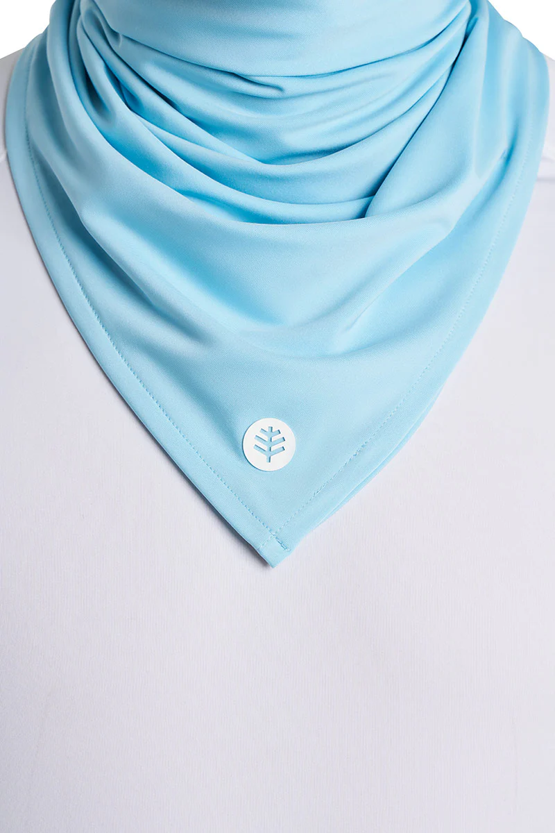 Unisex Virasana Performance Bandana | Arctic Blue - Image 8