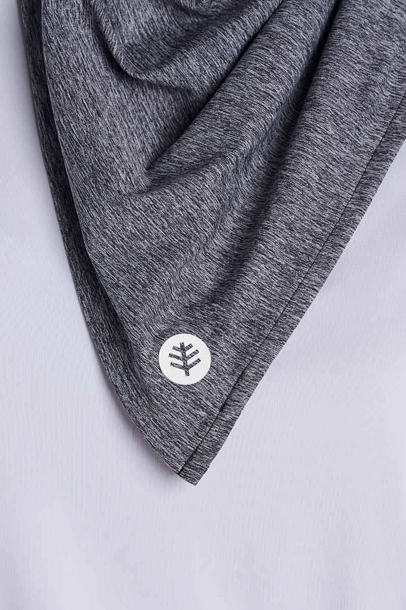 Unisex Virasana Performance Bandana | Charcoal Heather - Image 4