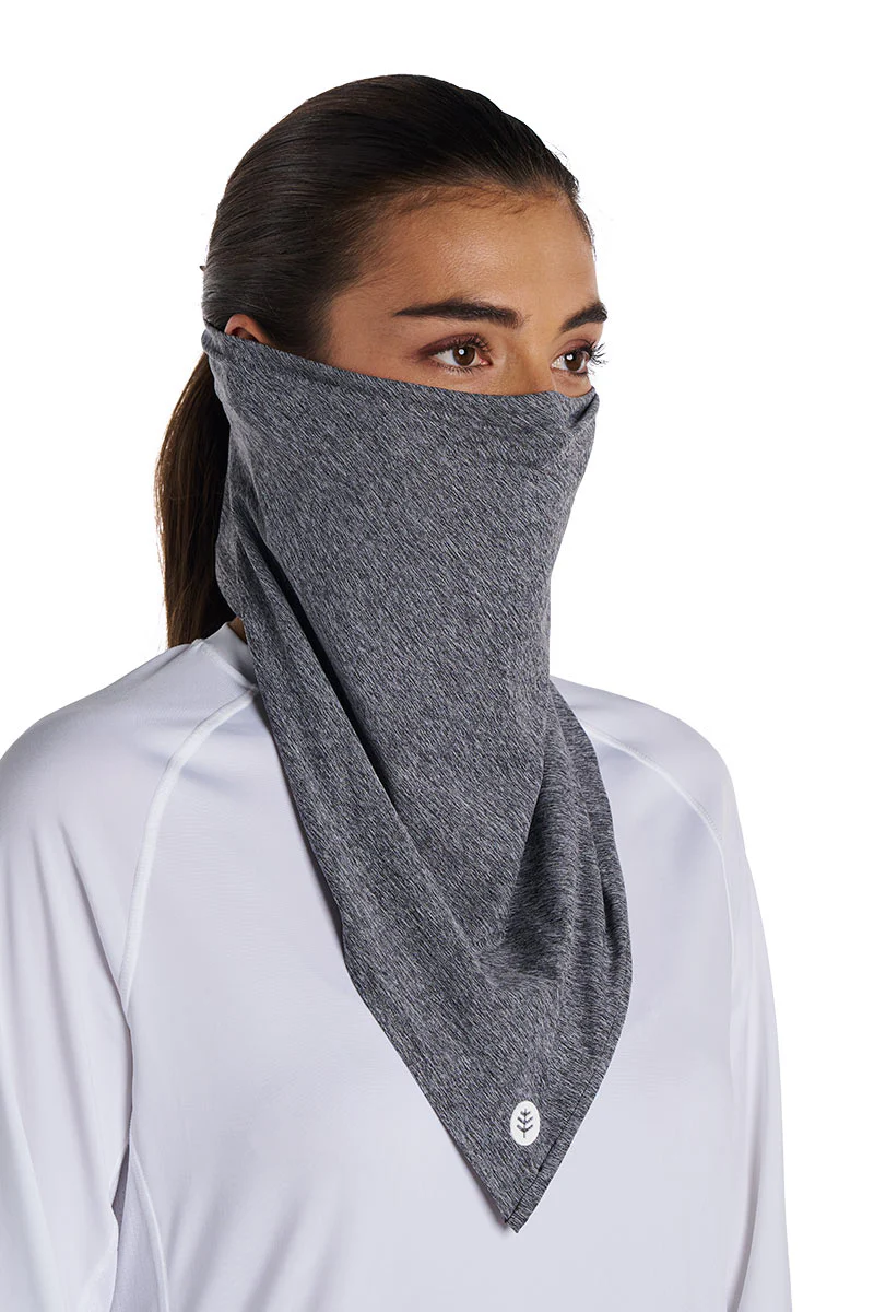 Unisex Virasana Performance Bandana | Charcoal Heather - Image 6