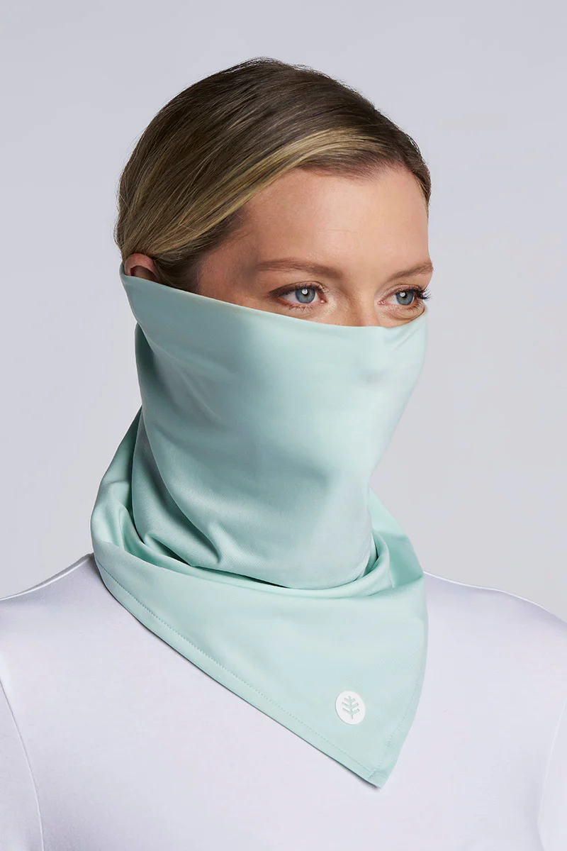 Unisex Virasana Performance Bandana | Misty Aqua - Image 5