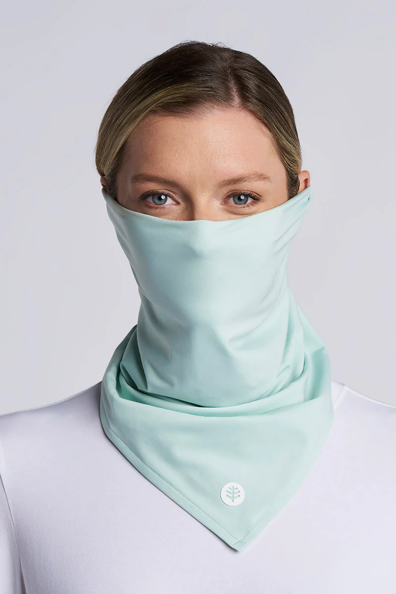 Unisex Virasana Performance Bandana | Misty Aqua - Image 6
