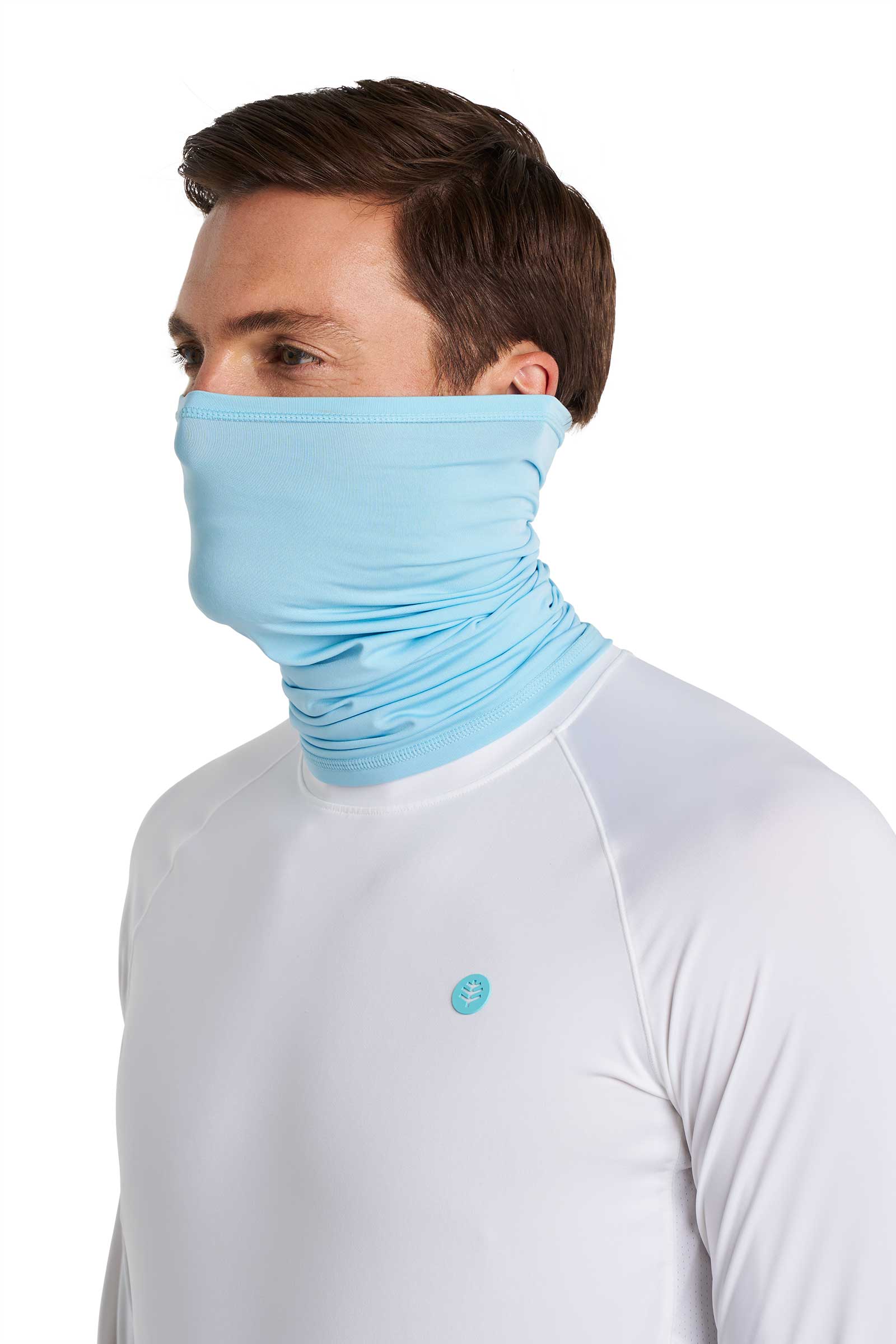 Unisex Virasana Performance Sun Gaiter | Arctic Blue - Image 10