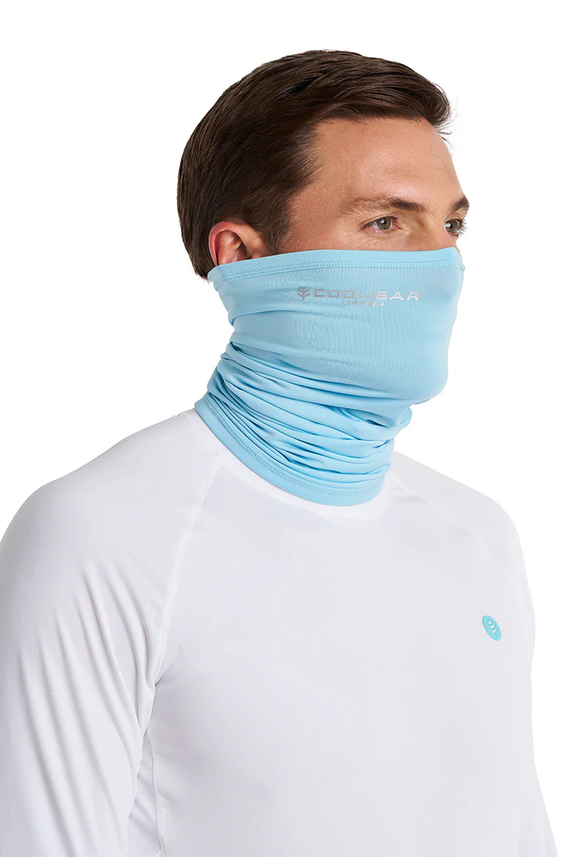 Unisex Virasana Performance Sun Gaiter | Arctic Blue - Image 11
