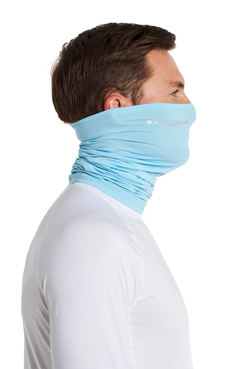 Unisex Virasana Performance Sun Gaiter | Arctic Blue - Image 12