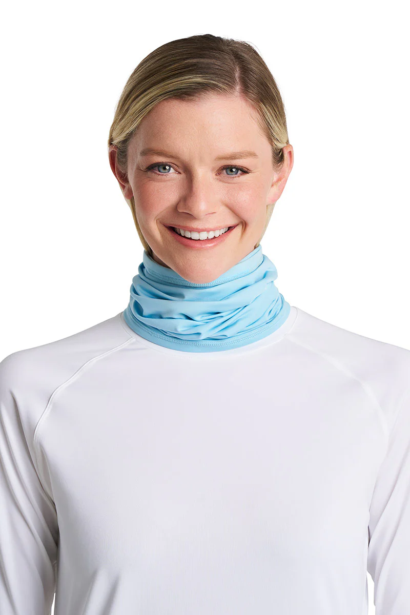Unisex Virasana Performance Sun Gaiter | Arctic Blue - Image 15