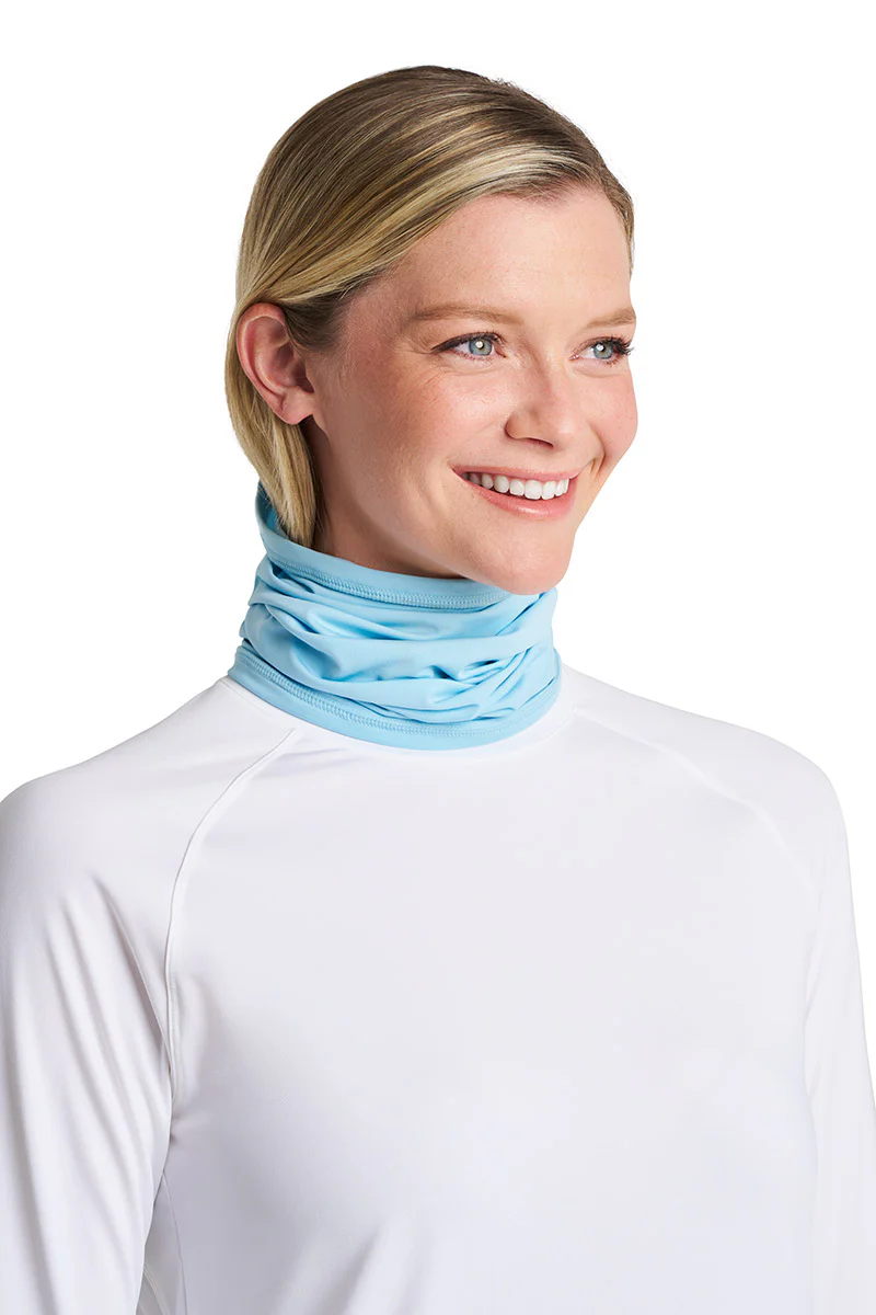 Unisex Virasana Performance Sun Gaiter | Arctic Blue - Image 16
