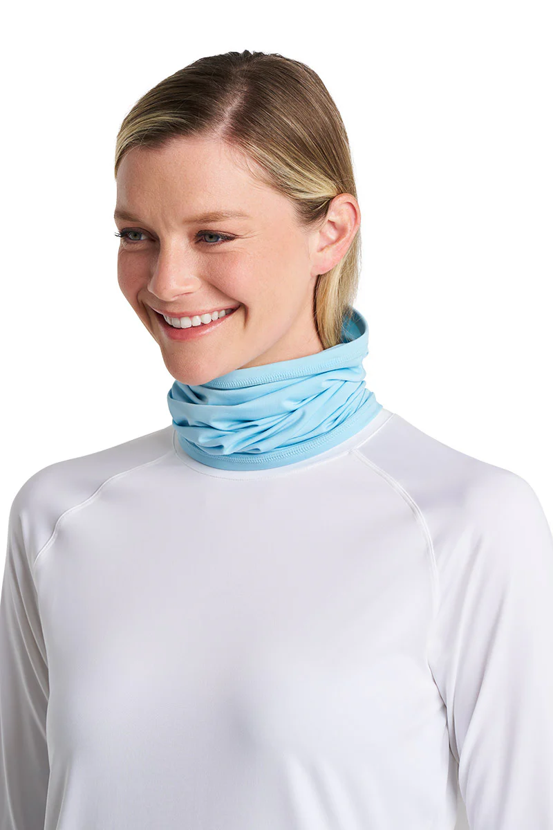 Unisex Virasana Performance Sun Gaiter | Arctic Blue - Image 17