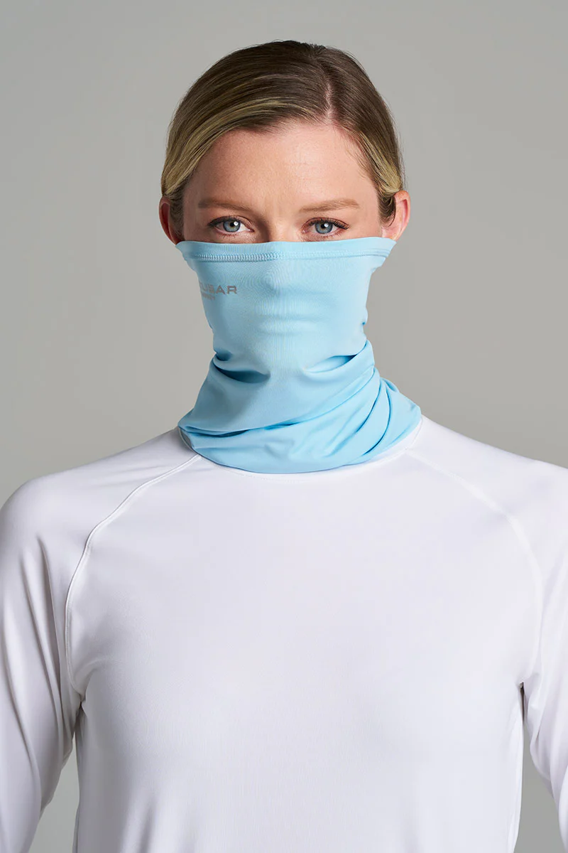 Unisex Virasana Performance Sun Gaiter | Arctic Blue - Image 18