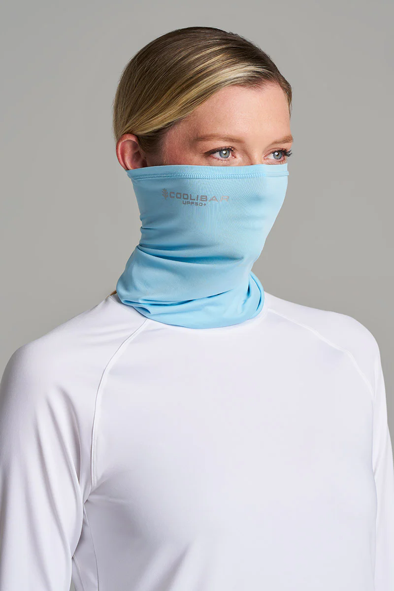 Unisex Virasana Performance Sun Gaiter | Arctic Blue - Image 19
