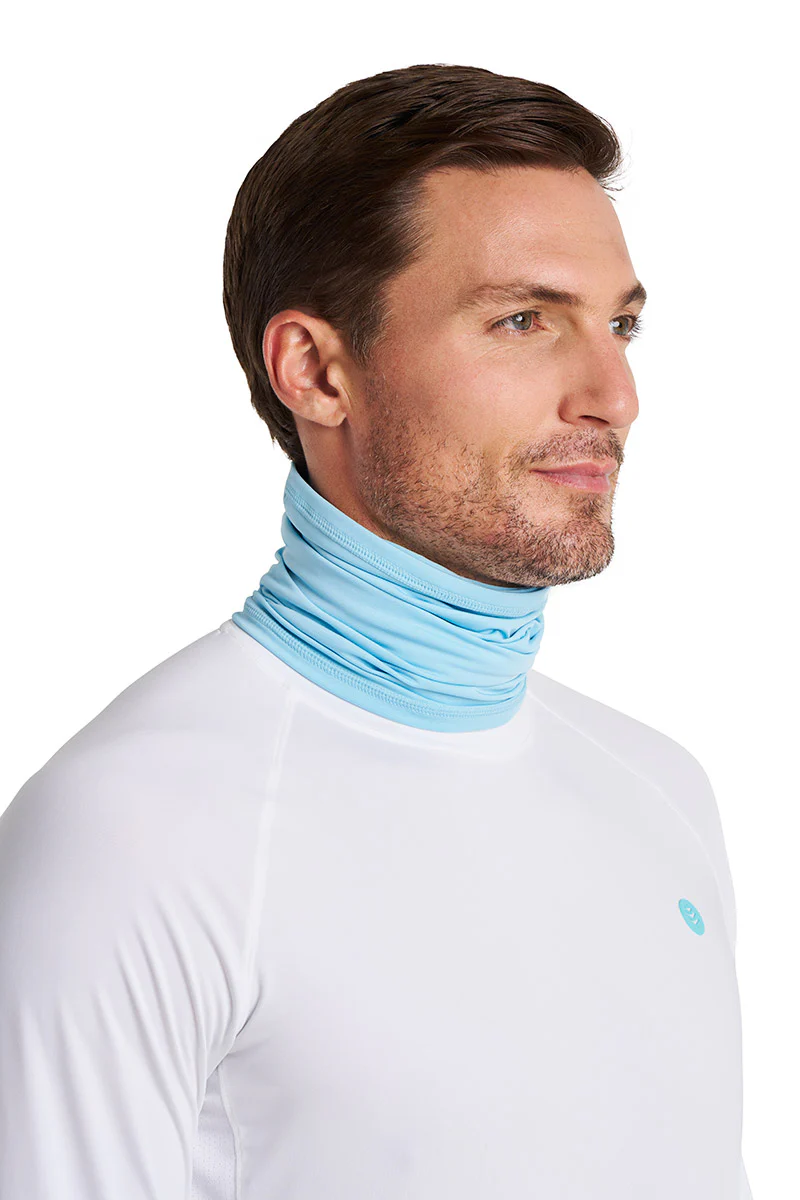 Unisex Virasana Performance Sun Gaiter | Arctic Blue - Image 4