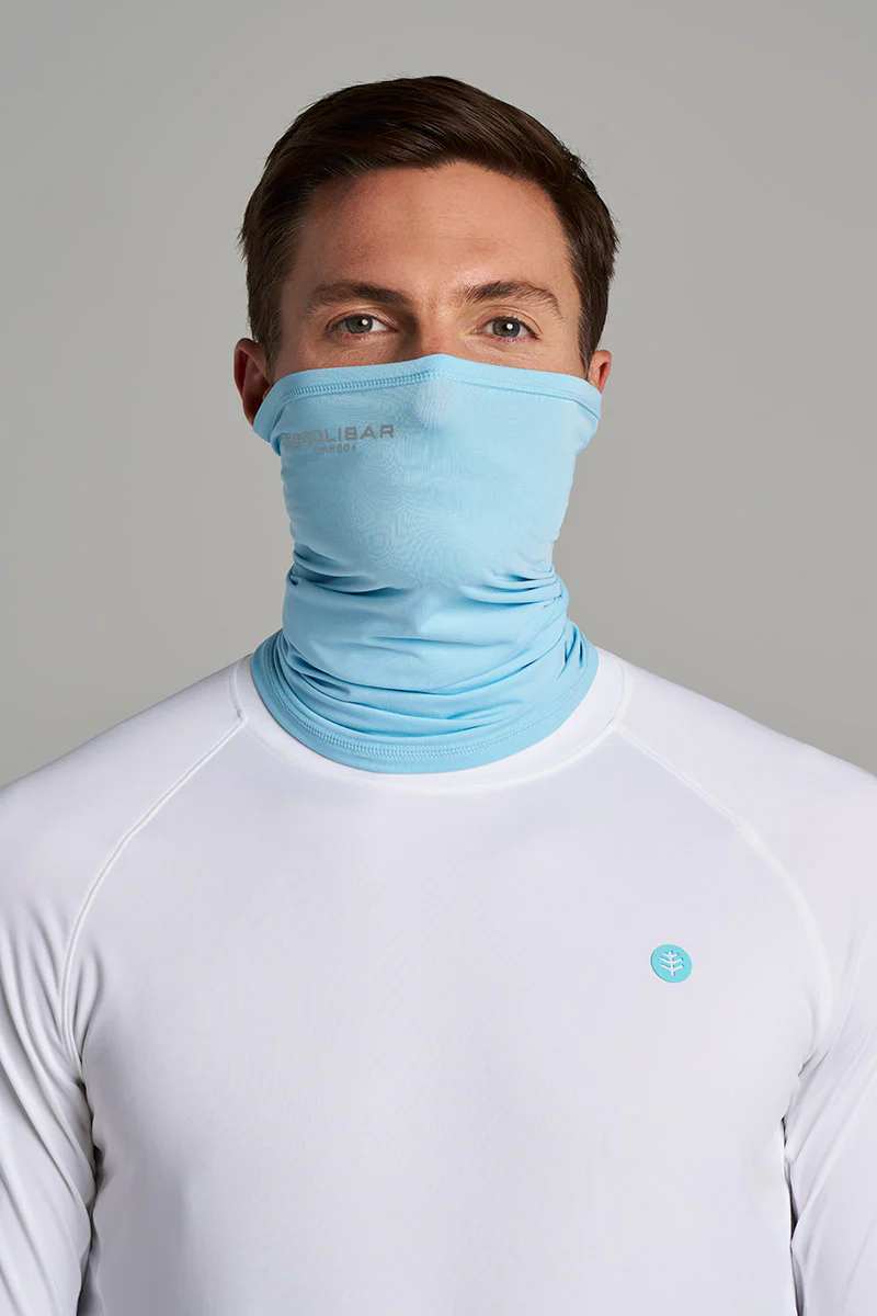 Unisex Virasana Performance Sun Gaiter | Arctic Blue - Image 7