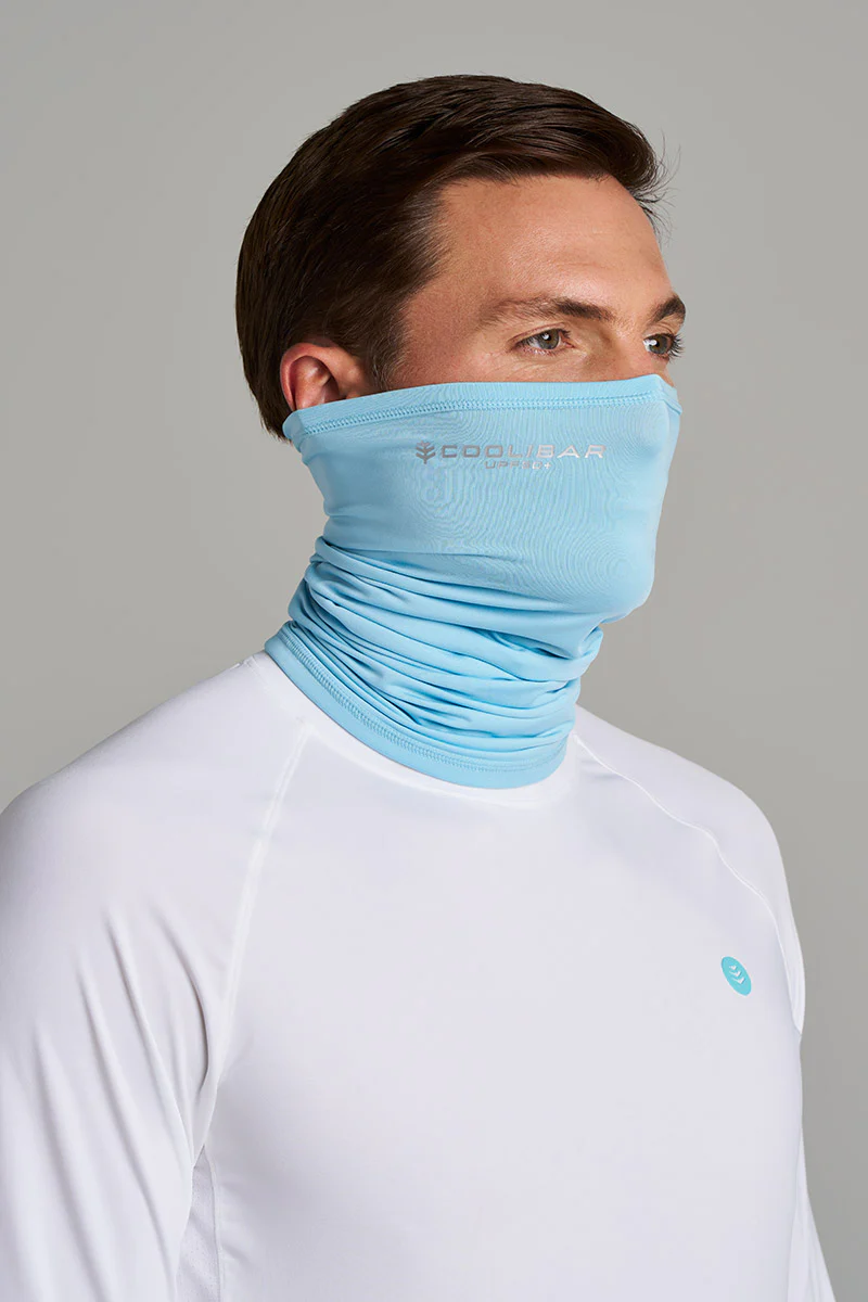 Unisex Virasana Performance Sun Gaiter | Arctic Blue - Image 8