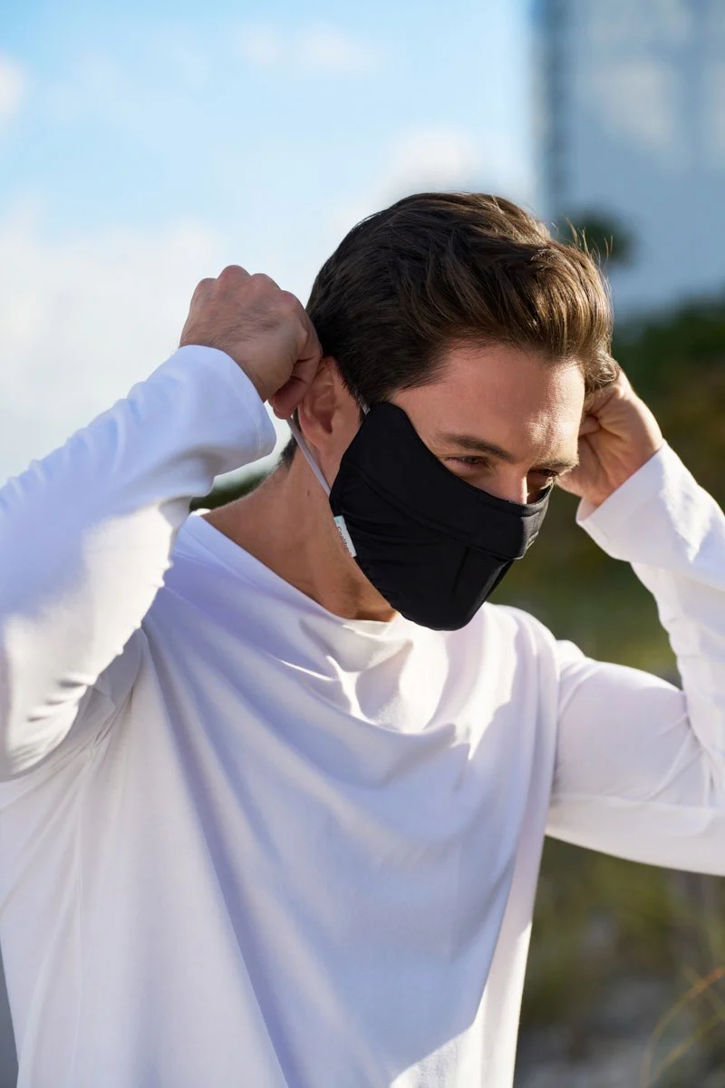 Unisex Zenith Face Mask with Adjustable Features | Black - Image 2