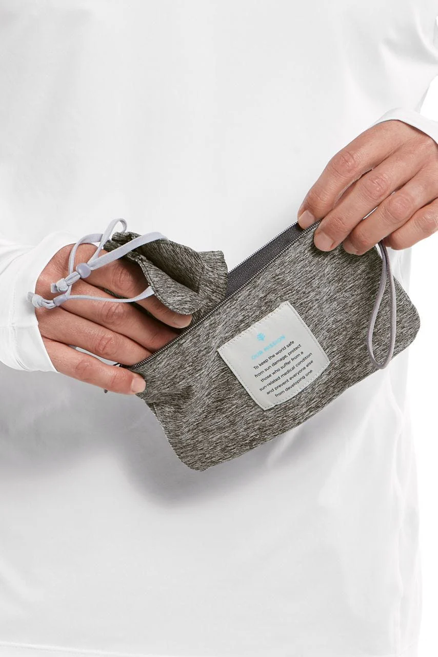 Unisex Zenith Face Mask with Adjustable Features | Charcoal Heather - Image 3