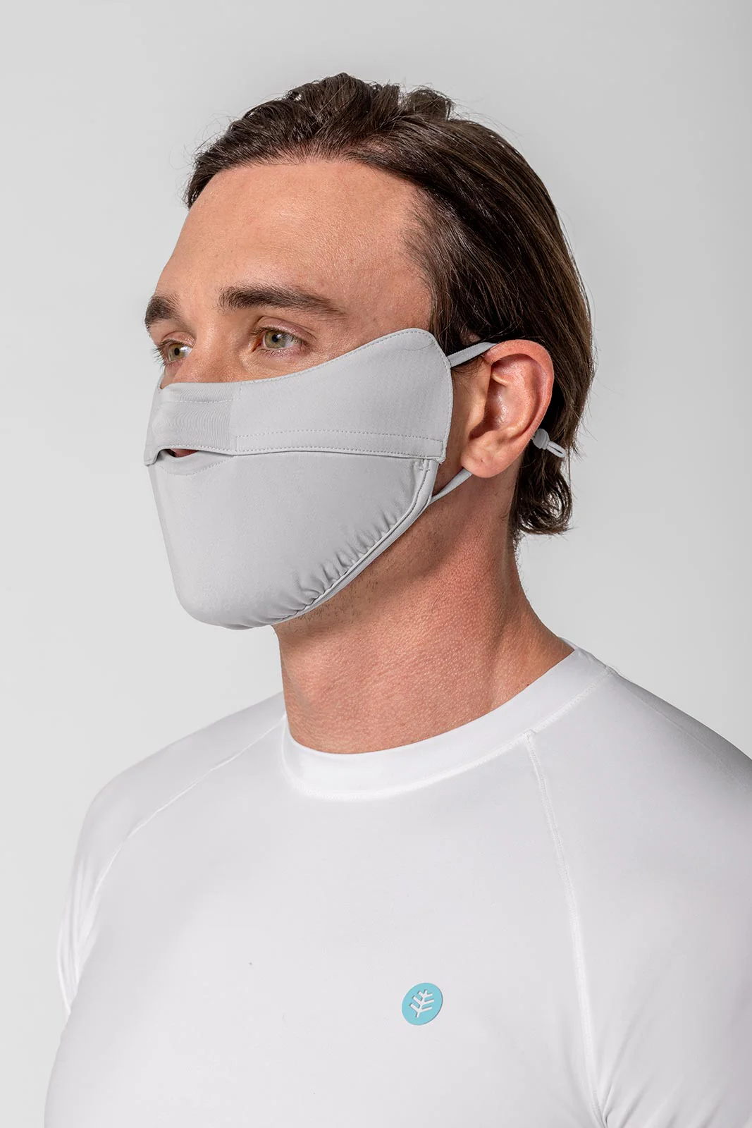 Unisex Zenith Face Mask with Adjustable Features | Sleek Grey - Image 2