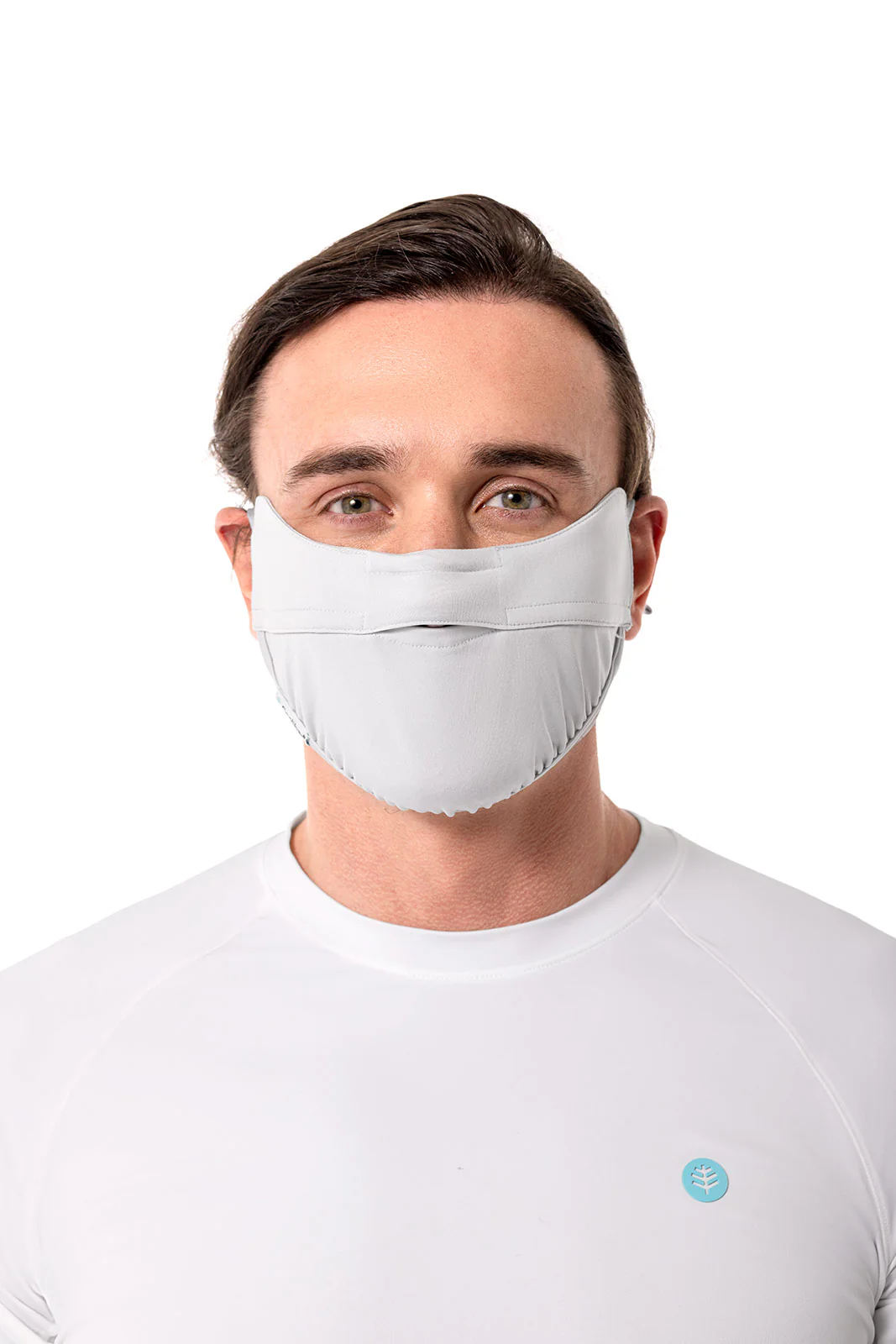Unisex Zenith Face Mask with Adjustable Features | Sleek Grey - Image 4