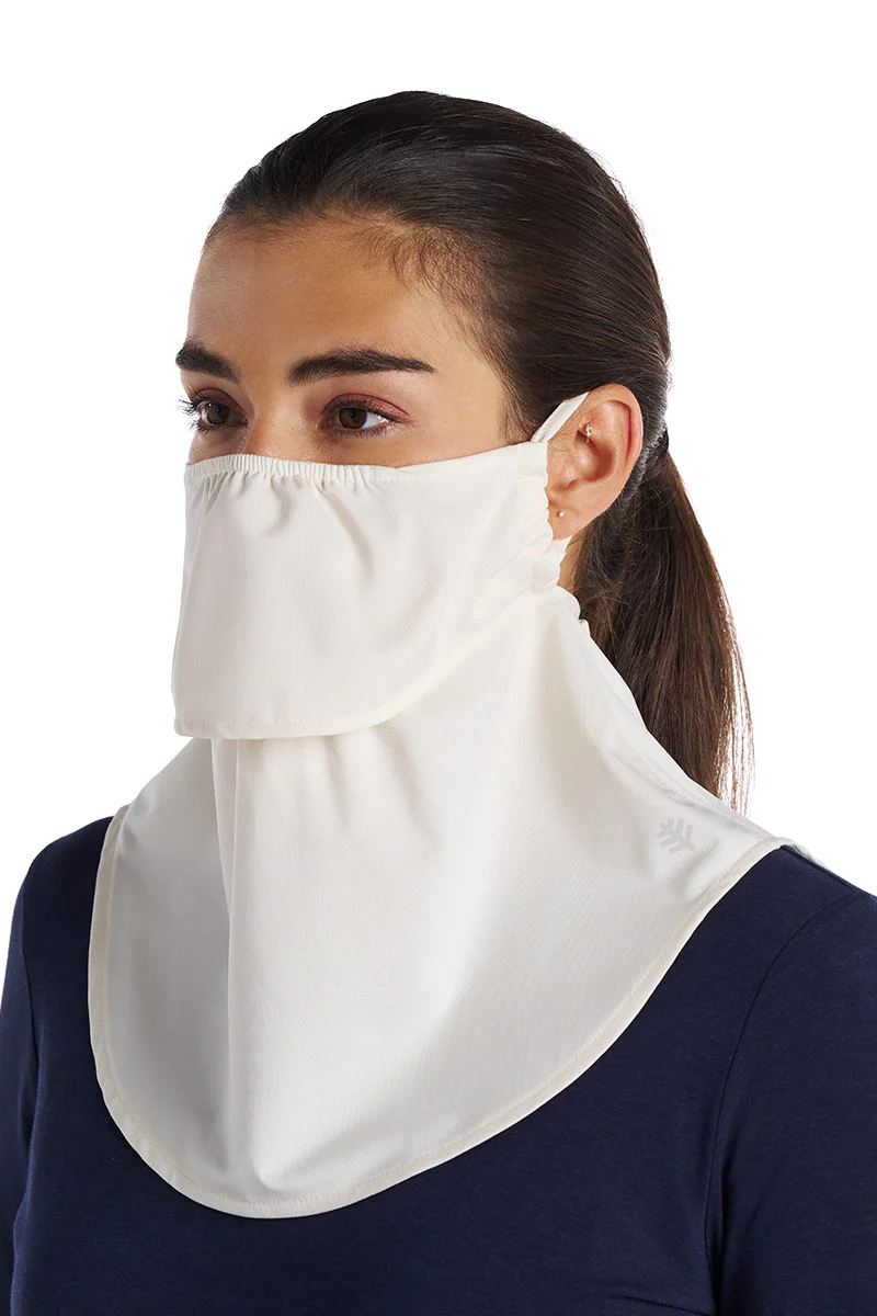 Vermilion Face Mask with Neck Coverage | Vanilla - Image 2