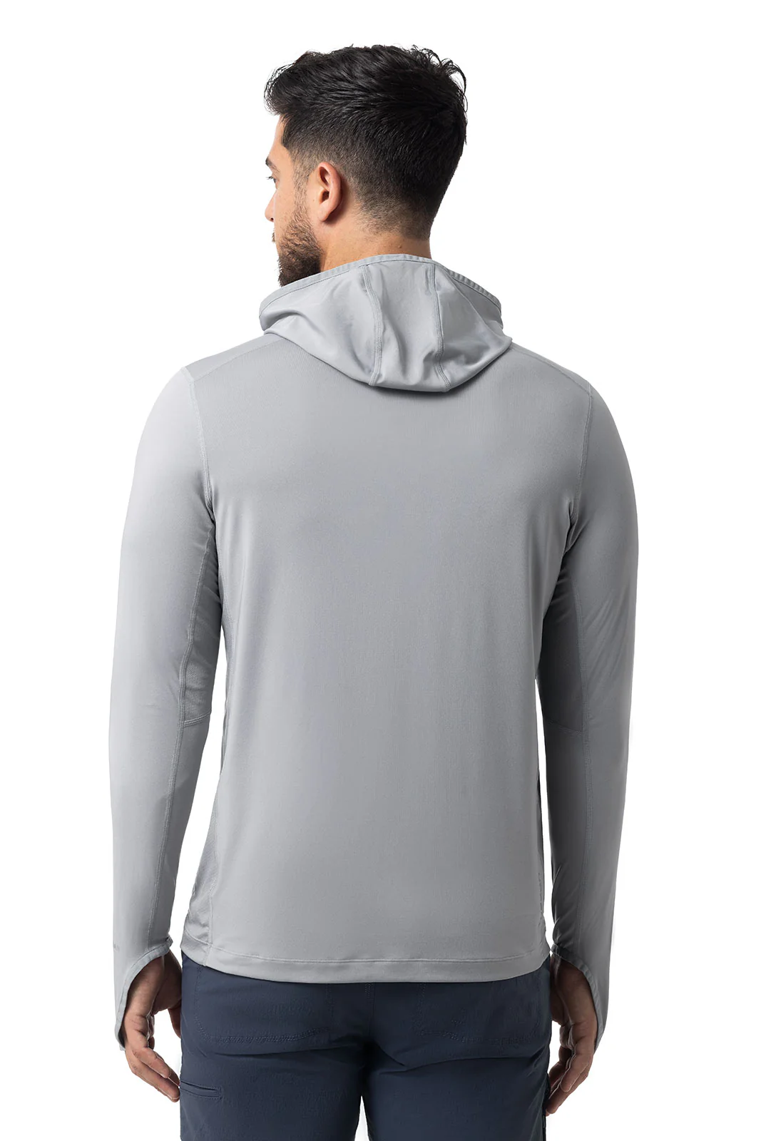 Men's Vented Andros Fishing Hoodie | Slate - Image 9