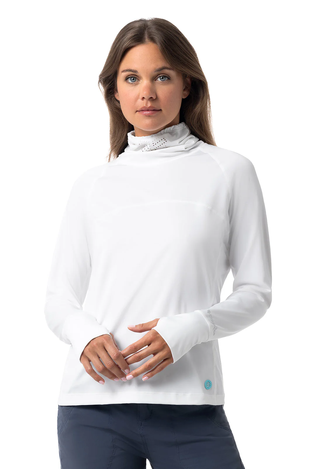 Women's Paros Vented Fishing T-Shirt | White - Image 2