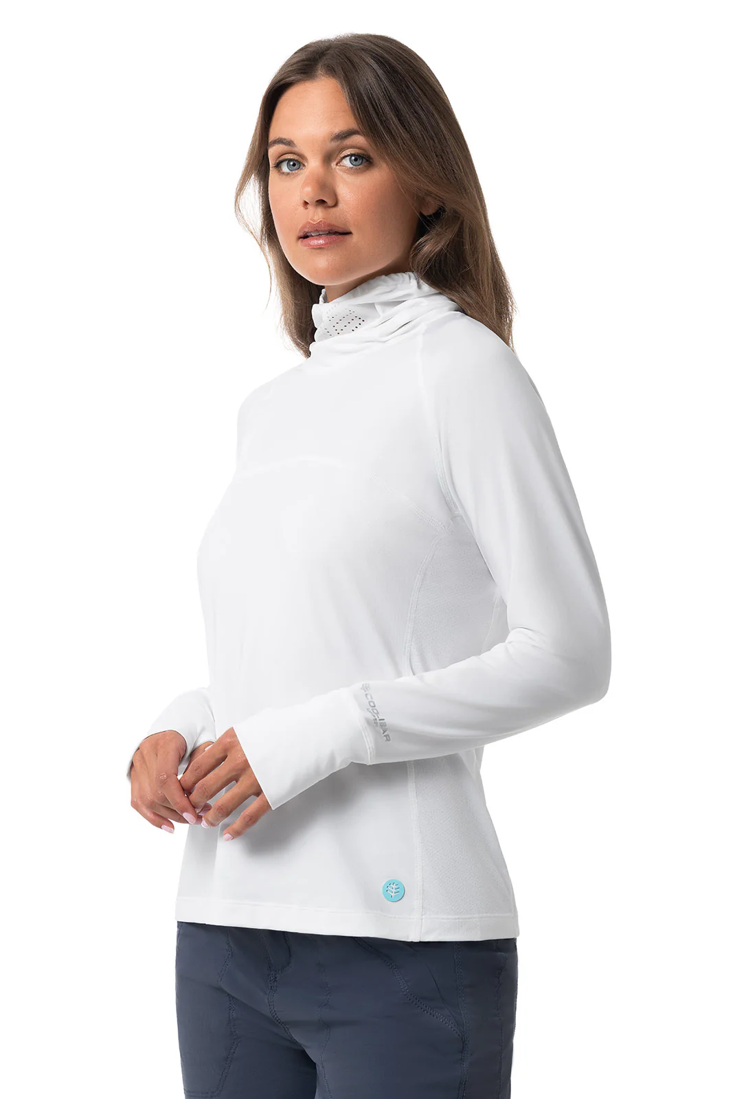 Women's Paros Vented Fishing T-Shirt | White - Image 4