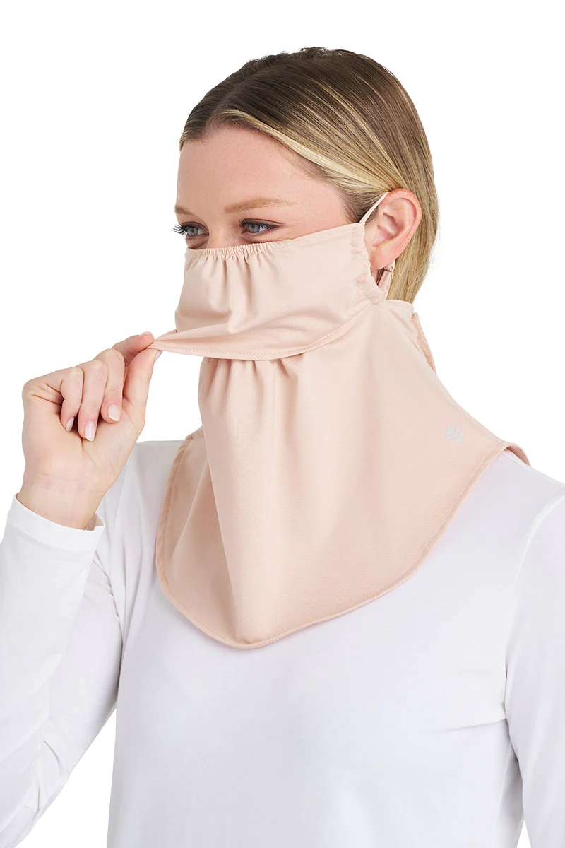 Vermilion Face Mask with Neck Coverage | Beige - Image 6