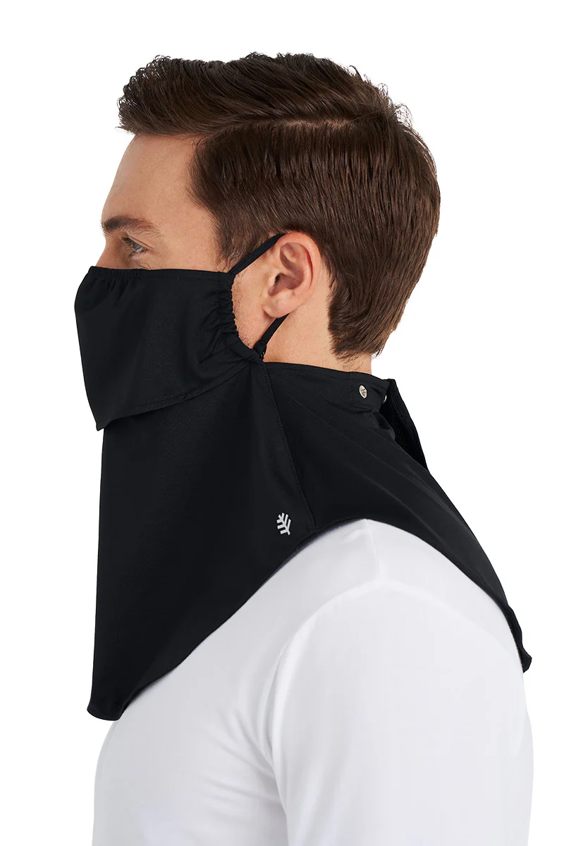 Vermilion Face Mask with Neck Coverage | Black - Image 6
