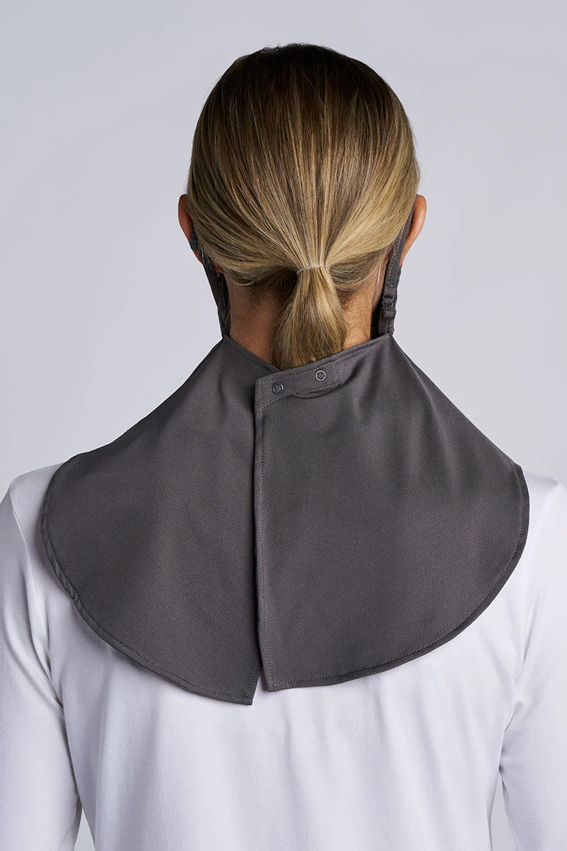 Vermilion Face Mask with Neck Coverage | Charcoal - Image 5