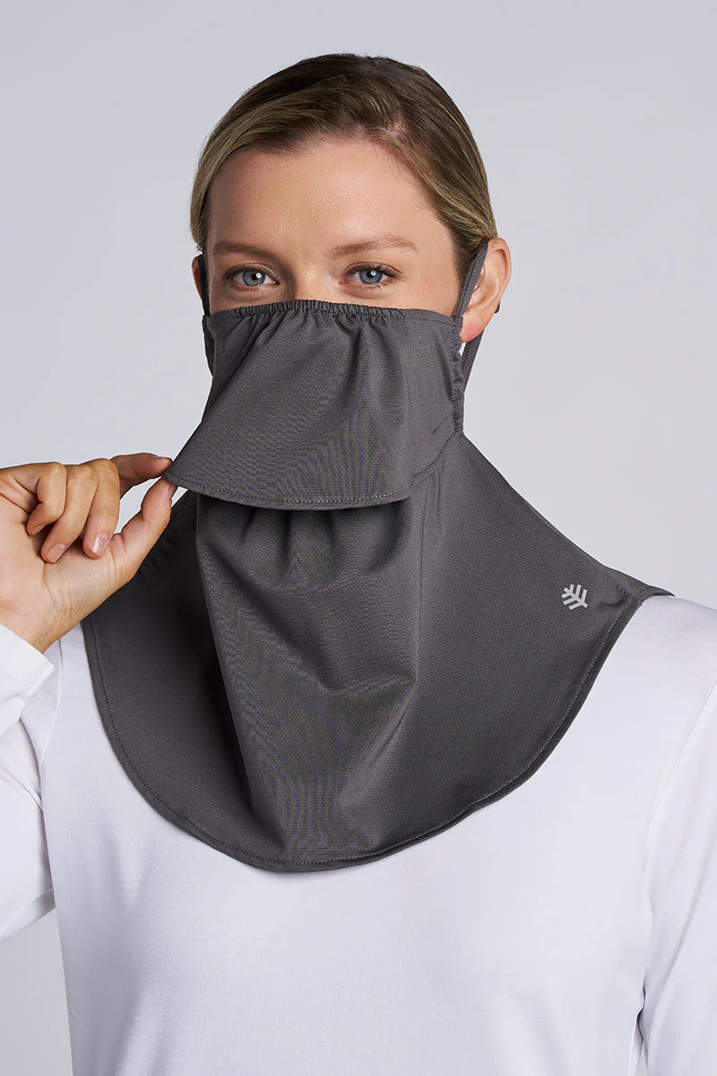 Vermilion Face Mask with Neck Coverage | Charcoal - Image 7