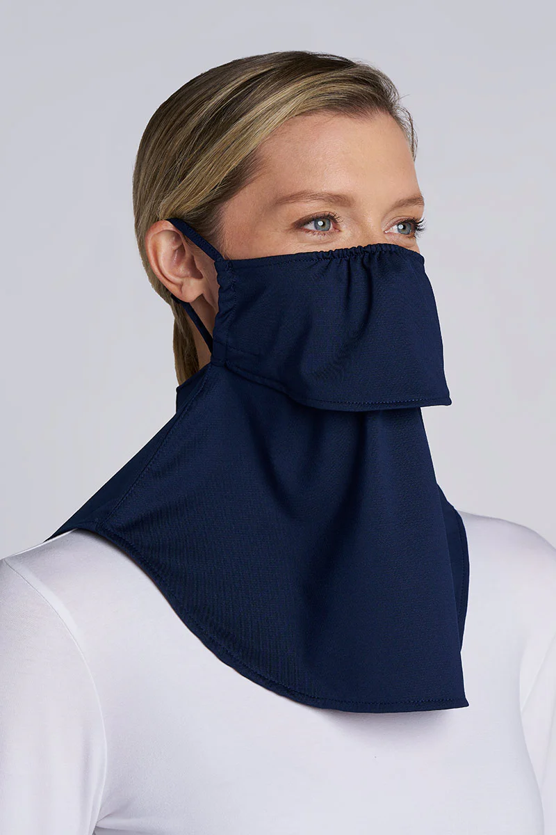 Vermilion Face Mask with Neck Coverage | Navy - Image 3
