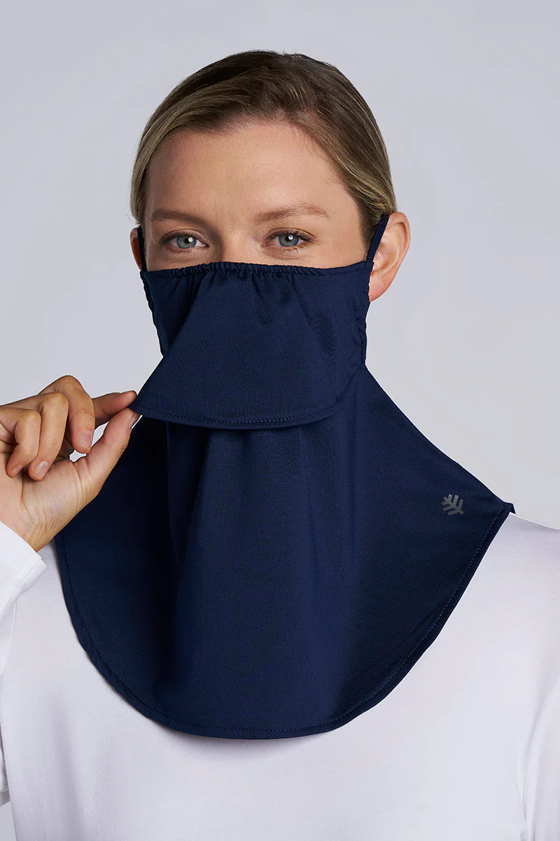 Vermilion Face Mask with Neck Coverage | Navy - Image 7