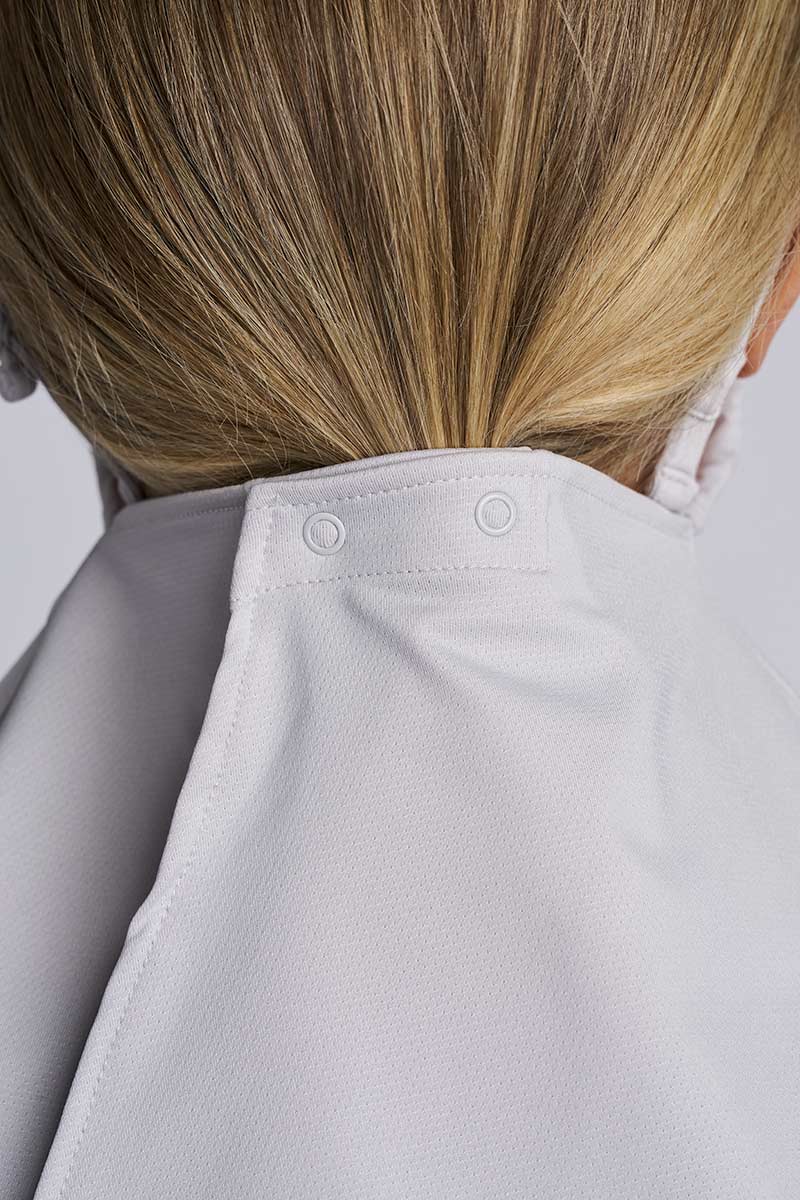 Vermilion Face Mask with Neck Coverage | Sleek Grey - Image 6