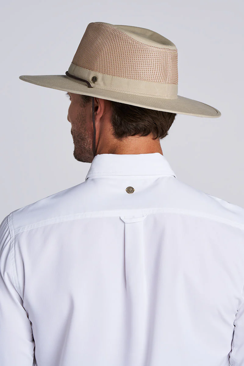 Men's Walkabout Vented Hat | Khaki - Image 4