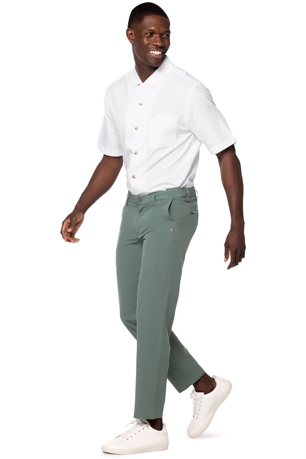 Men's Westchester Travel Pants | Pine Green - Image 6