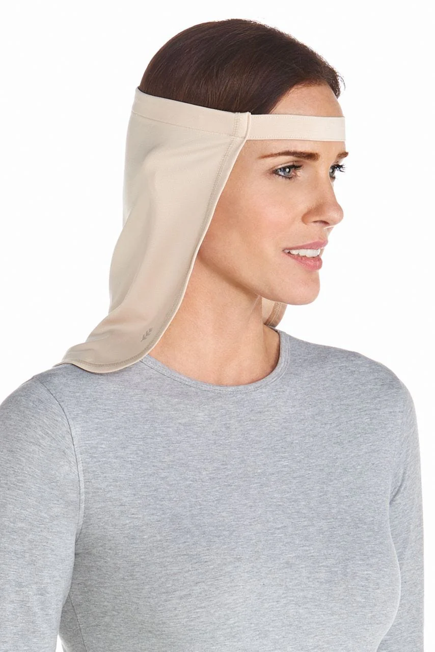 Windom UV Hat Drape | Beige - Image 2