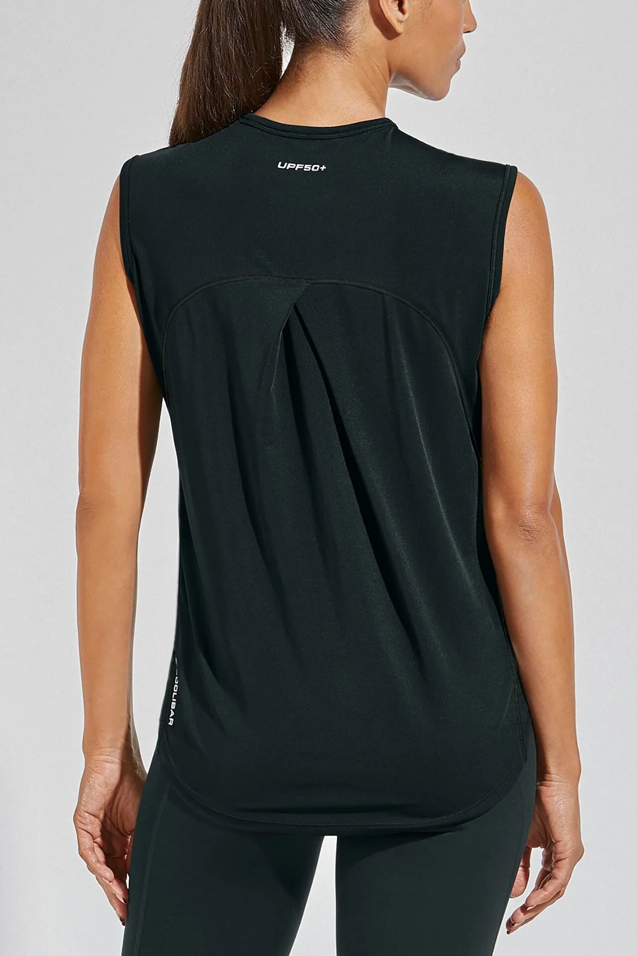 Women's Accelera Performance Tank | Black - Image 4