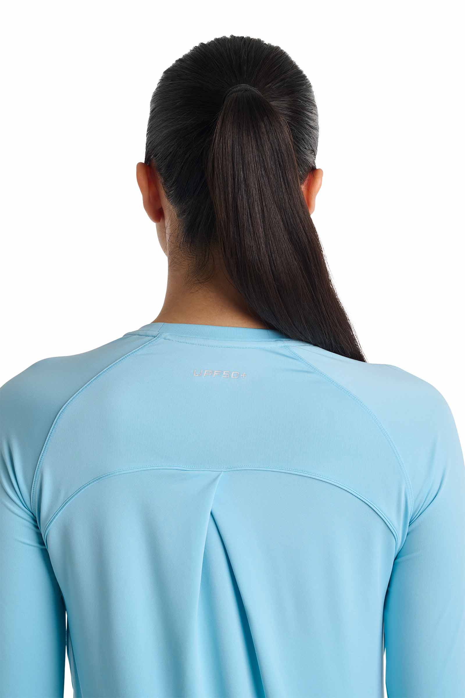 Women's Accelera Performance Long Sleeve Top | Arctic Blue - Image 5