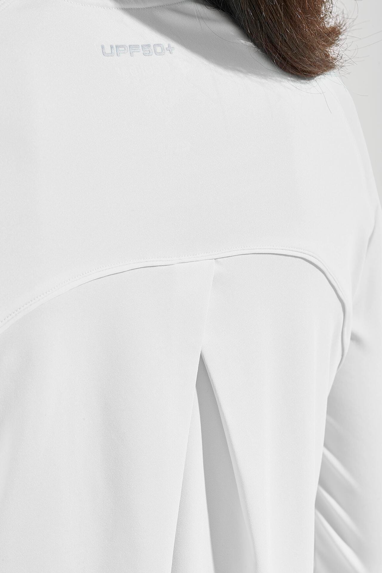 Women's Accelera Performance Long Sleeve Top | White - Image 3