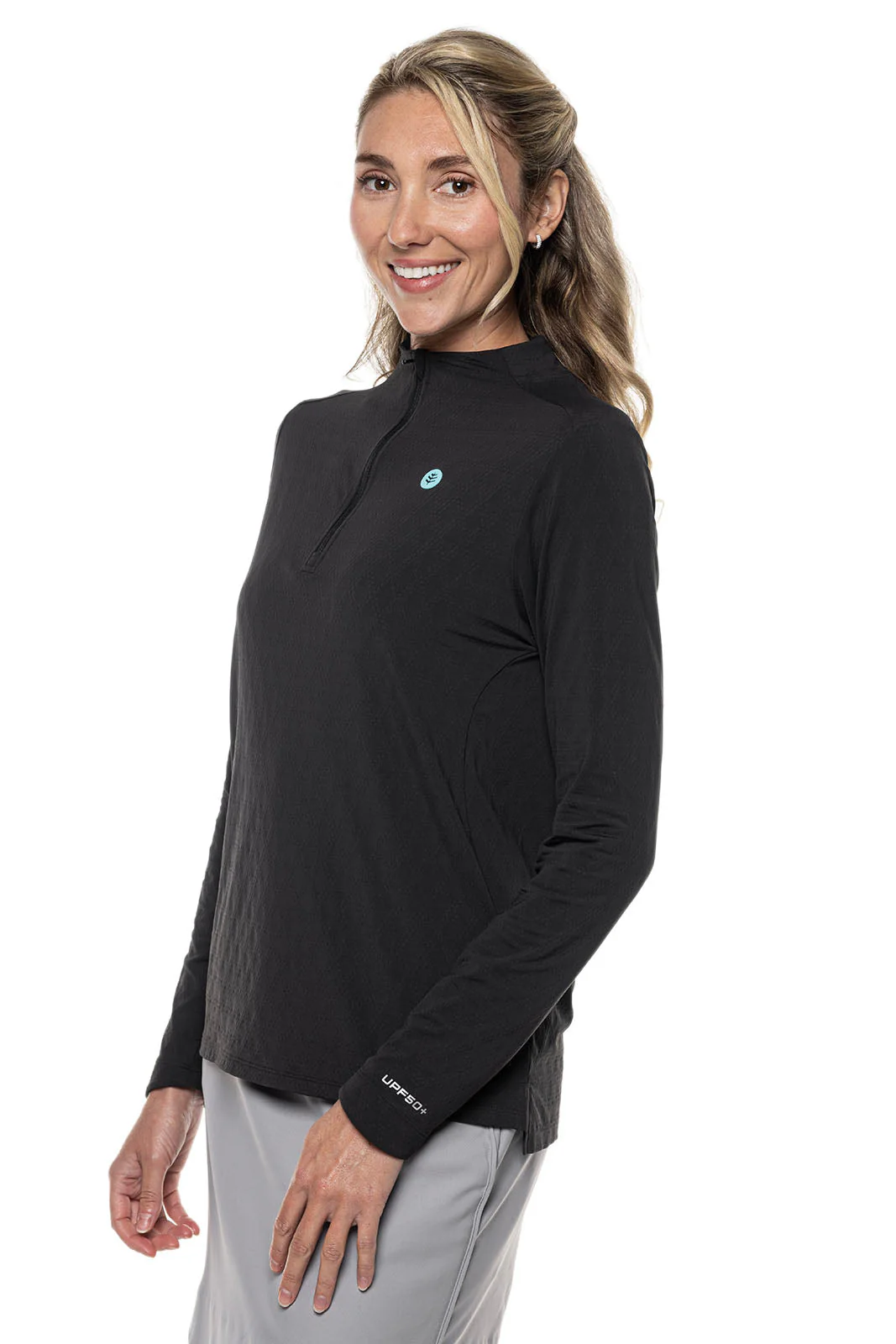 Women's Albatross Long Sleeve Pullover | Black Diamond Jacquard - Image 5