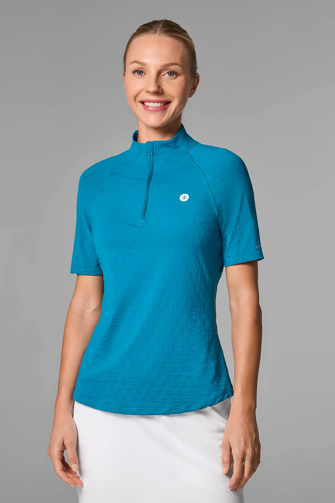 Women's Albatross Elbow Sleeve Mock Neck Top | Regular Parent - Image 8