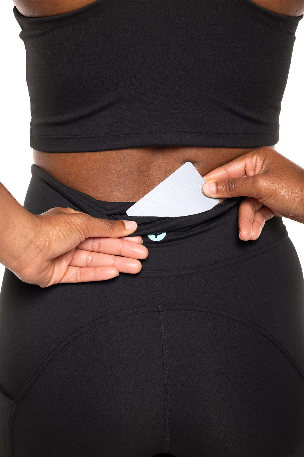 Women's Ananda Bike Shorts | Black - Image 4