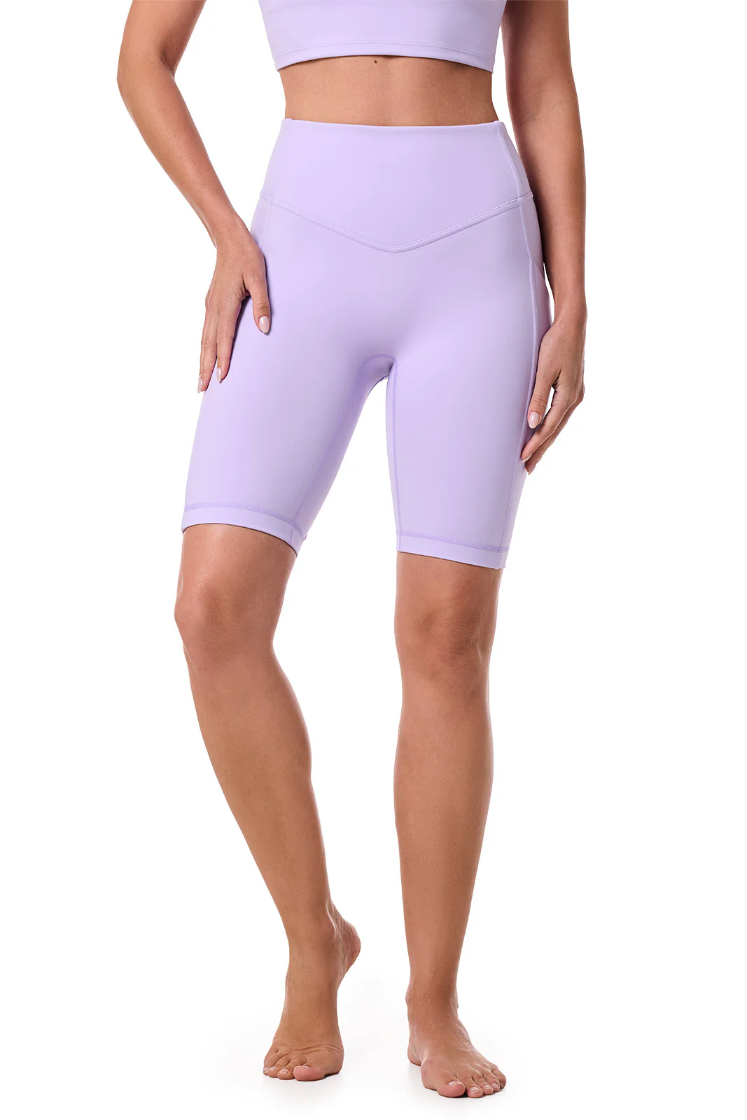 Women's Ananda Bike Shorts | Lavendula - Image 2