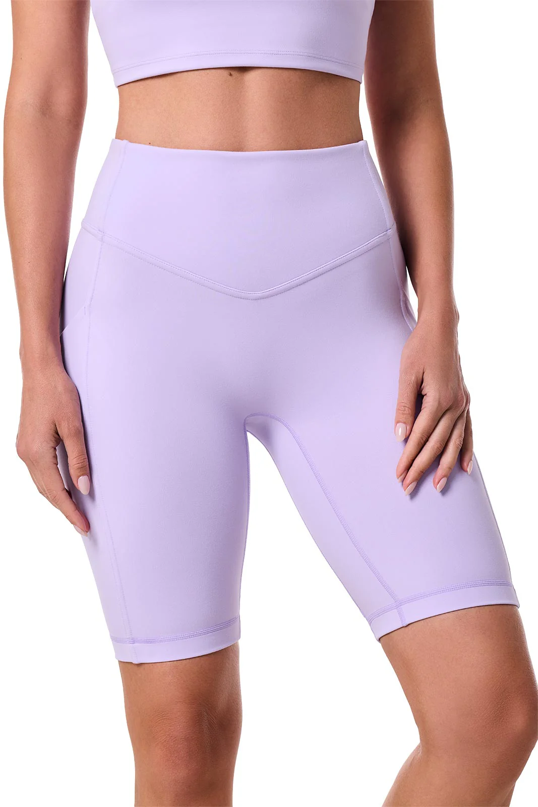 Women's Ananda Bike Shorts | Lavendula - Image 3